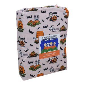 Peanuts Halloween Full Sheet Set By Berkshire Blanket